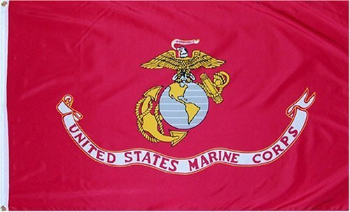 USMC Marines Flag 3x5 ft 3 x 5 NEW US Marine Corps Garden, Lawn, Supply, Maintenance