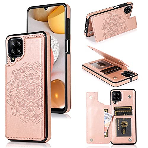 LBYZCASE Samsung Galaxy A42 5G Wallet Case,Galaxy A42 5G Phone Case,Shockproof Protective Slim Leather Case Cover with Card Slot Holder for Samsung Galaxy A42 5G -Pink- LBYZCASE Samsung Galaxy A42 5G Wallet Case,Galaxy A42 5G Phone Case,Shockproof Protective Slim Leather Case Cover with Card Slot Holder for Samsung Galaxy A42 5G -Pink-