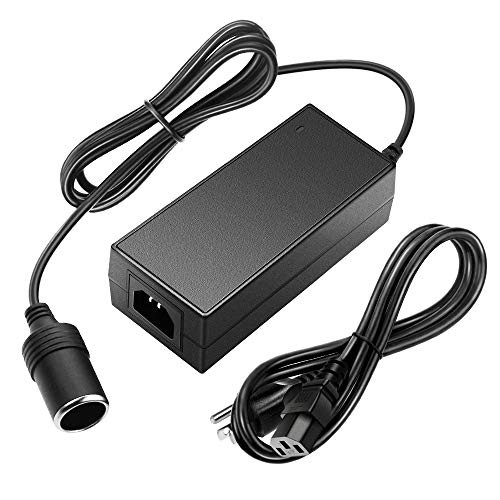 SHNITPWR AC to DC Converter 12V 5A 60W 100~240V to 12 Volt Car Cigarette Lighter Socket AC DC Power Supply Adapter for Car Vacuum Cleaner, Car GPS, Car MP3 MP4 Radio Other Car Devices Under 60W