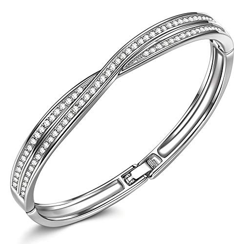 Alex Perry Christmas Jewelry Gifts for Women Bracelets for Women Austria Crystal Bracelet Fashion Jewelry Birthday Gifts for Women Girlfriend Sister Wife Gifts
