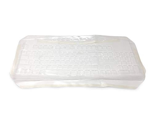 Viziflex Anti-Microbial Keyboard Cover Compatible withLogitech K750 - Part 685G104 - Protects from Mold, Spills, Dirt, Grease, Food, and Bacteria - Easy to Clean