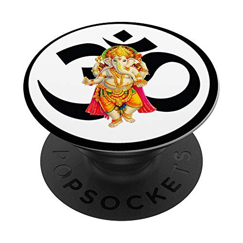 Ganesh PopSocket - Lord Ganesha PopSocket - Hindu PopSockets PopGrip: Swappable Grip for Phones  and  Tablets