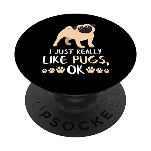 Funny Pug Gifts Funny Dog Lover Pug Mom Gifts PopSockets Grip and Stand for Phones and Tablets Funny Pug Gifts Funny Dog Lover Pug Mom Gifts PopSockets Grip and Stand for Phones and Tablets