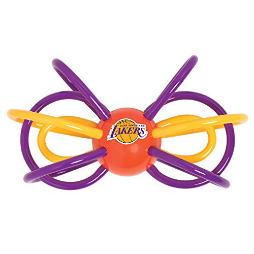 Baby Fanatic NBA Los Angeles Lakers Unisex LAL440Teether/Rattle - Los Angeles Lakers, See Description, See Description