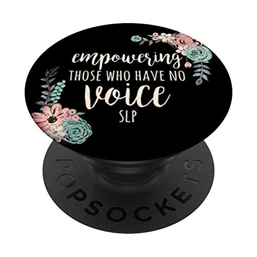 SLP Gifts Speech Therapist Gifts Speech Language Pathologist PopSockets Grip and Stand for Phones and Tablets