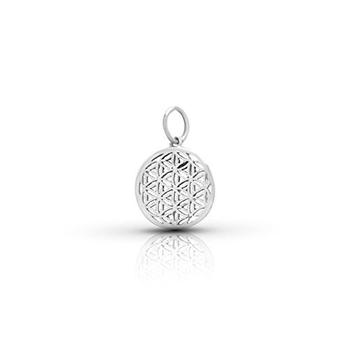 Small Flower of Life Pendant Sterling Silver 925 Size 0.4" Sacred Geometry Seed of Life Yoga Jewelry Small Flower of Life Pendant Sterling Silver 925 Size 0.4" Sacred Geometry Seed of Life Yoga Jewelry
