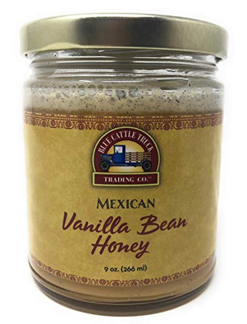 Blue Cattle Trucking Co. Mexican Vanilla Bean Honey, 9 Ounce