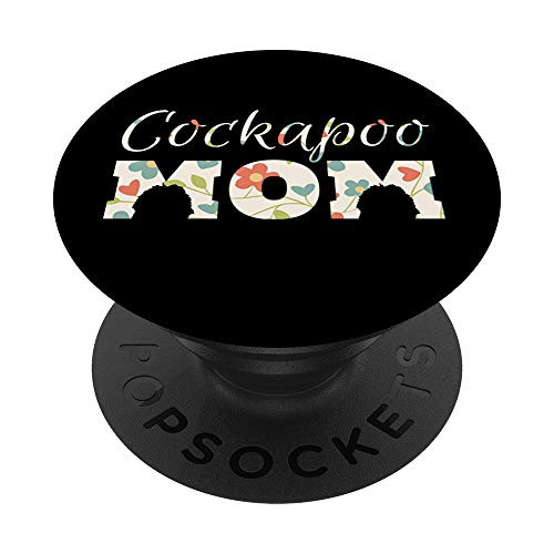 Cockapoo Mom Tablet and Phone Stand for Women PopSockets PopGrip: Swappable Grip for Phones  and  Tablets
