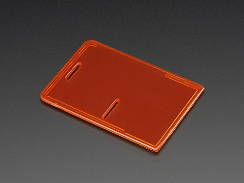 Adafruit Raspberry Pi Model B plus / Pi 2 / Pi 3 Case Lid - Orange [ADA2246-