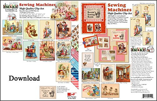 ScrapSMART - Sewing Machines Vintage Collection Software in Jpeg and PDF Files [Download- ScrapSMART - Sewing Machines Vintage Collection Software in Jpeg and PDF Files [Download-