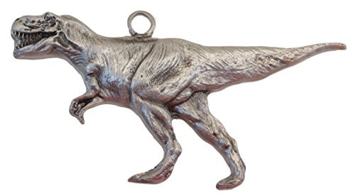 Gorgeous T-rex Dinosaur Christmas Ornament Tyrannosaurus Rex Medallion Hanging Charm Thorsen Montana
