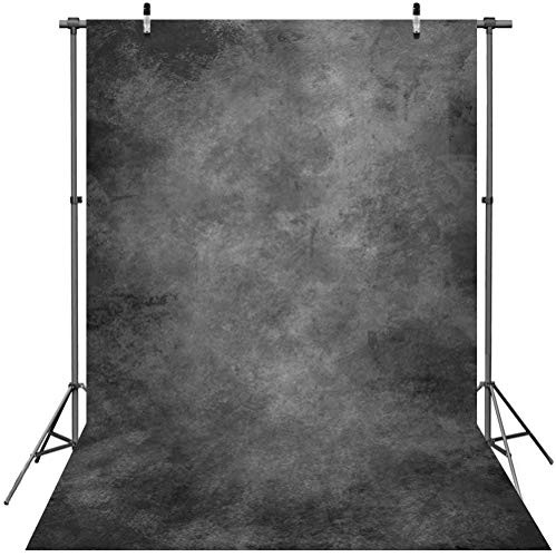 BewFar 5X7FT Abstract Gray Photography Backdrop Potrait Old Master Texture Photo Background for Photographers Photoshoot Studio Prop Newborn Cake Smash