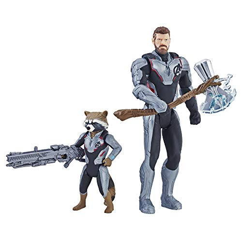 Avengers Marvel Endgame Thor & Rocket Raccoon 2 Pack Characters from Marvel Cinematic Universe Mcu Movies