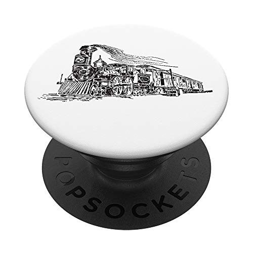 Locomotive Steam Engine Train PopSockets PopGrip: Swappable Grip for Phones and Tablets Locomotive Steam Engine Train PopSockets PopGrip: Swappable Grip for Phones and Tablets