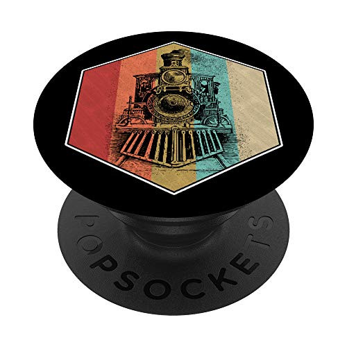 Vintage Retro Train Steam Engine Locomotive Trainspotting PopSockets PopGrip: Swappable Grip for Phones and Tablets Vintage Retro Train Steam Engine Locomotive Trainspotting PopSockets PopGrip: Swappable Grip for Phones and Tablets