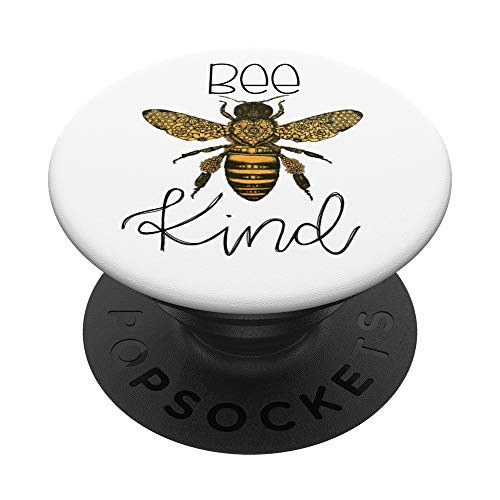 Bee Kind PopSockets PopGrip: Swappable Grip for Phones and Tablets Bee Kind PopSockets PopGrip: Swappable Grip for Phones and Tablets