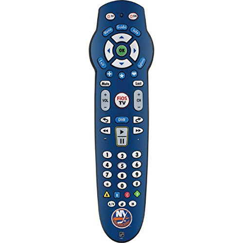 Skinit Decal Skin for Fios 2-Device Remote Control -P265- - Officially Licensed NHL New York Islanders Distressed Design