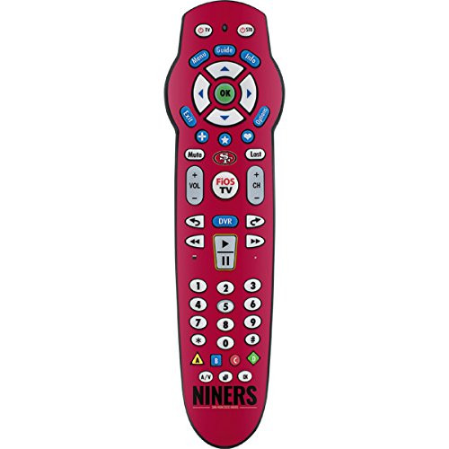 Skinit Decal Skin Compatible with Fios 2-Device Remote Control -P265- - Officially Licensed NFL San Francisco 49ers Team Motto Design Skinit Decal Skin Compatible with Fios 2-Device Remote Control -P265- - Officially Licensed NFL San Francisco 49ers Team Motto Design