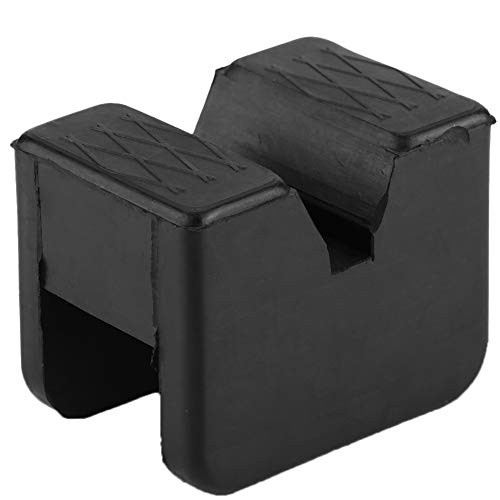 Jack Rubber Pad, Rubber Jack Pad Car Frame Rail Protector Jack Support Pad Adapter Floor Jack Adapter -Black-