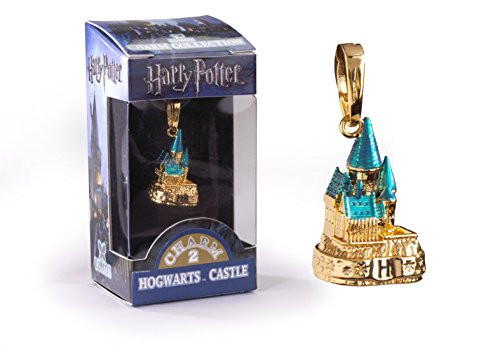 The Noble Collection Lumos Harry Potter Charm # 2 - Hogwarts Castle (Gold Plated)