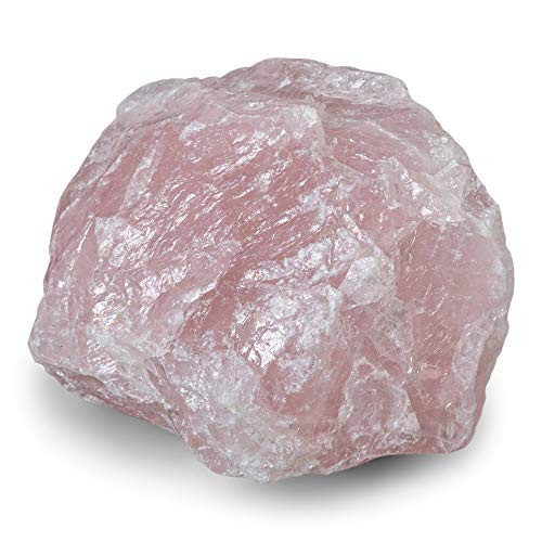 Rock Paradise Large Rose Quartz Natural Healing Crystal Chunk - Crystal for Home Decor, Meditation and Chakra Balancing - Raw Gemstone Crystal Decor Rock Paradise Large Rose Quartz Natural Healing Crystal Chunk - Crystal for Home Decor, Meditation and Chakra Balancing - Raw Gemstone Crystal Decor
