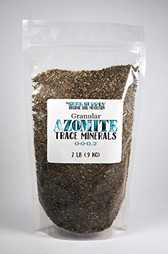 2 Pound Granular AZOMITE by The Seed Supply - Natural Trace Mineral Granulated Fertilizer