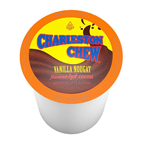 Charleston Chew Vanilla Hot Cocoa for Keurig K-Cup Brewers, 40 Count