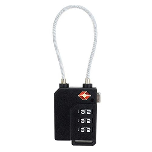 RichnessLong Digit Password Lock Steel Wire Security Lock Suitcase Luggage Coded Lock Cupboard Cabinet Locker Padlock