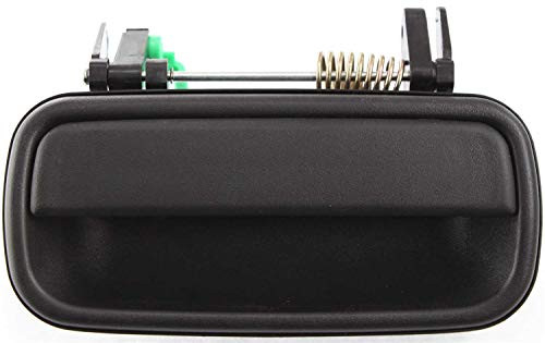 Garage-Pro Rear Exterior Door Handle Compatible with Toyota Tacoma 2001-2004 RH Smooth Black