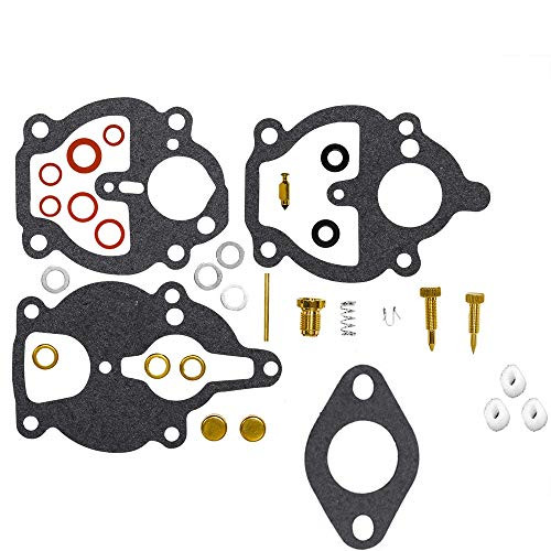 CQYD New Carburetor Carb Rebuild Repair Kit for Zenith Carburetor 61 161 67 68 IH Farmall Wisconsin Allis Replace  K2112 K2111 K2106