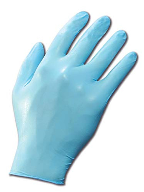 Kleenguard G10 Blue Nitrile Gloves -57373-, Large, Powder-Free, 6 Mil, Ambidextrous, Thin Mil, 100 Gloves / Box