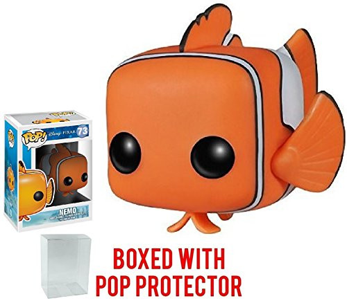 Funko Pop! Disney PIXAR: Finding Nemo - Nemo Vinyl Figure (Bundled with Pop BOX PROTECTOR CASE)