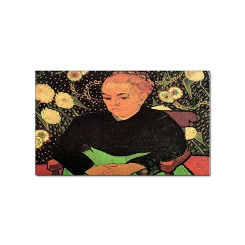 Madame Roulin Rocking the Cradle La Berceuse By Vincent Van Gogh Magnet Madame Roulin Rocking the Cradle La Berceuse By Vincent Van Gogh Magnet