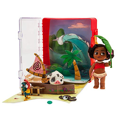 Disney Animators' Collection Moana Mini Doll Playset No Color