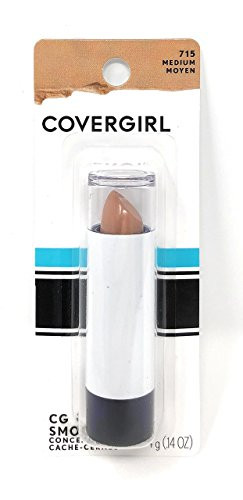 CoverGirl Smoothers Concealer, Medium 715, 0.14-Ounce Packages -Pack of 2-