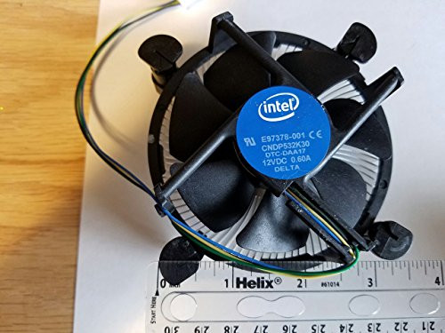 Intel E97378-001 Lga1155/1156 Aluminum/Copper Cpu Heatsink, P/N# E97378-001 Bulk -by-Intel