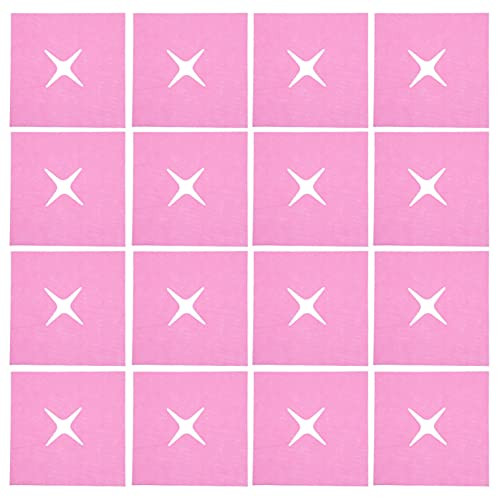 EXCEART 100pcs Disposable Face Cradle Covers Non Woven Pillow Sheet Non- Sticking Massage Face Covers Headrest Covers for Massage Tables Chairs Spa Salon Pink EXCEART 100pcs Disposable Face Cradle Covers Non Woven Pillow Sheet Non- Sticking Massage Face Covers Headrest Covers for Massage Tables Chairs Spa Salon Pink