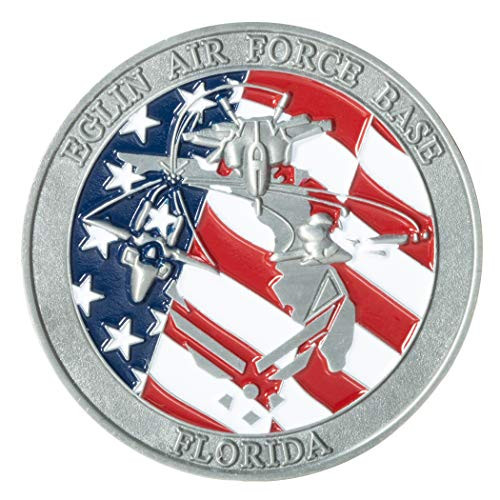 United States Eglin Air Force Base Challenge Coin United States Eglin Air Force Base Challenge Coin