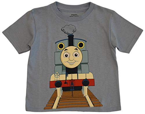 Thomas the Tank and Friends Little Boys' Toddler Thomas The Tank Engine Tee -4T- Light Blue