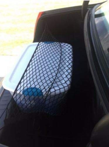 Stretchable Envelope/Floor Style Trunk Cargo Net for Cadillac DEVILLE 2000-2005