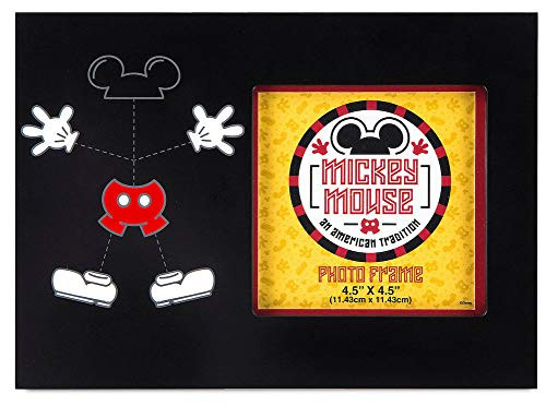 Disney I Am Mickey Mouse Wood Picture Photo Frame an American Tradition 4.5 x4.5