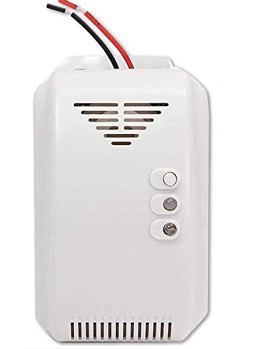 RV Propane | Natural Gas Detector, Gas Leak Detection, Home Gas Alarm, High Sensitivity LPG LNG Coal Natural Gas Leak Detection, Alarm Monitor Sensor for Motorhome | Camper | Marine -12V- -Grey-