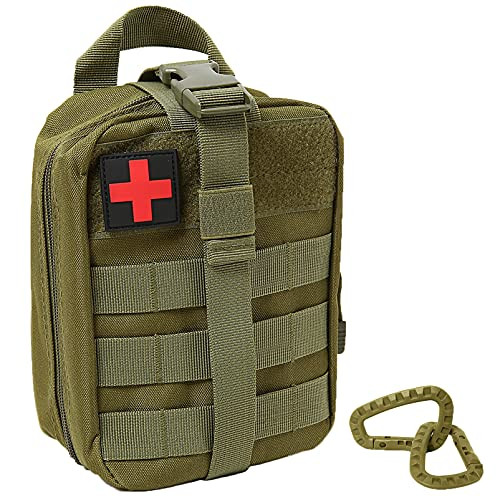 EAVSOW Tactical MOLLE First Aid Pouch IFAK Medical Pouch Rip-Away EMT Pouches