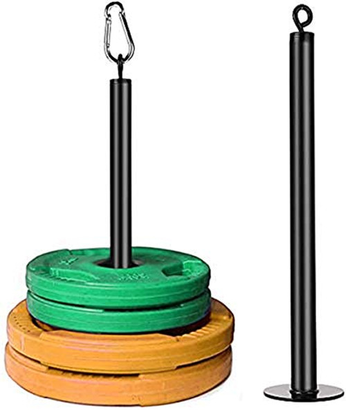 FENGCHENG Loading Pin for Weights Plate, Stainless Steel Loading Pin for Home Gym Fitness Pulley Cable System Body Muscle Strength Trainer Dumbbell Weight Lifting Holder Stand with Carabiner -C- FENGCHENG Loading Pin for Weights Plate, Stainless Steel Loading Pin for Home Gym Fitness Pulley Cable System Body Muscle Strength Trainer Dumbbell Weight Lifting Holder Stand with Carabiner -C-