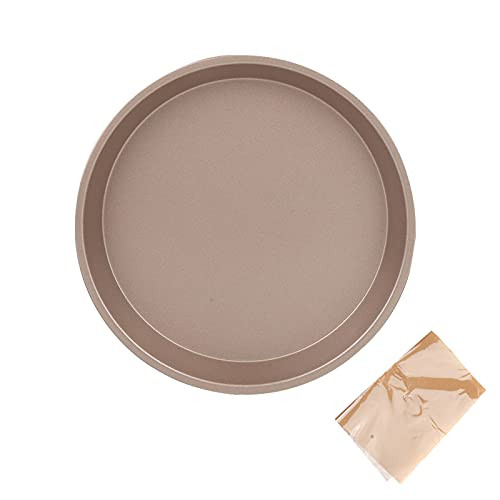 9'' Non-Stick Pizza Pan 2 Pack Tray Carbon Steel Round Pizza Bakeware Dishwasher Safe Pizza Pan Set for Restaurants and Homemade Pizza Baking 9'' Non-Stick Pizza Pan 2 Pack Tray Carbon Steel Round Pizza Bakeware Dishwasher Safe Pizza Pan Set for Restaurants and Homemade Pizza Baking