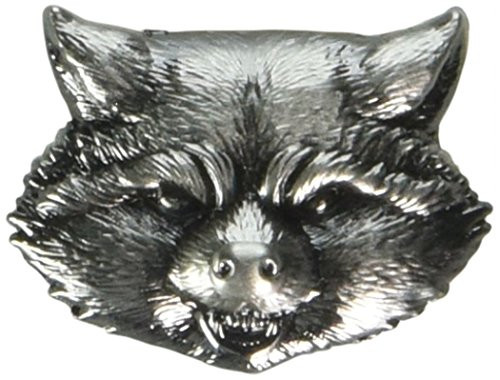 Marvel Rocket Raccoon Head Pewter Lapel Pin