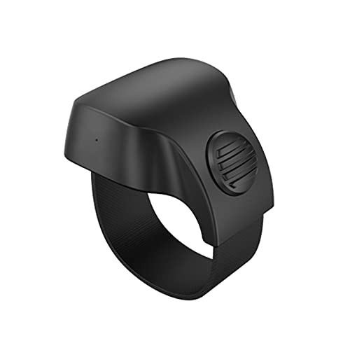 UMIXGENE Camera Shutter Wireless Smart Remote Control Ring?Portable Bluetooth Wireless Selfie Smart Finger Ring- Compatible with iPhone, iPad, Android, Samsung, Smartphones-Black-