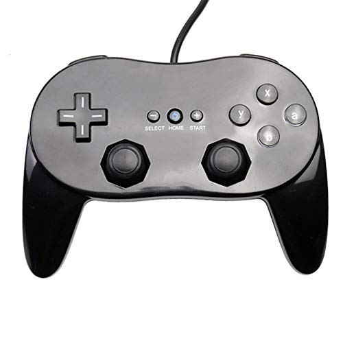 FAMKIT Classic Console Gampad Gaming Pad Joypad Pro Compatible with Wii 2 Controller White Compatible with Wii Wii, Classic Console Gampad Gaming Pad Joypad Pro