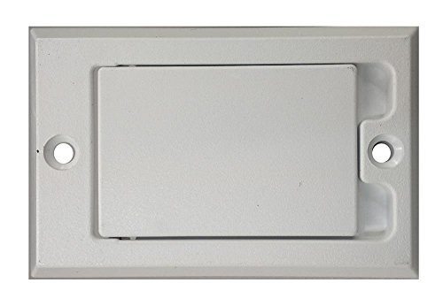 Household Supplies  and  Cleaning NEW Central Vacuum Square Door Inlet Valve Cover Plate White for Hayden FROM USA