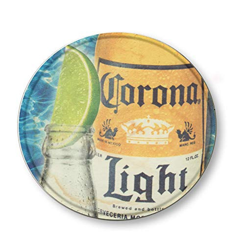 Ovonetune Corona Beer Bar Vintage Style Concave Round Tin Sign, Retro Metal Round Tin Signs Decor Wall Art Posters Gifts for Door Plaque Home Bars Clubs Cafes, 12X12 Inches Ovonetune Corona Beer Bar Vintage Style Concave Round Tin Sign, Retro Metal Round Tin Signs Decor Wall Art Posters Gifts for Door Plaque Home Bars Clubs Cafes, 12X12 Inches